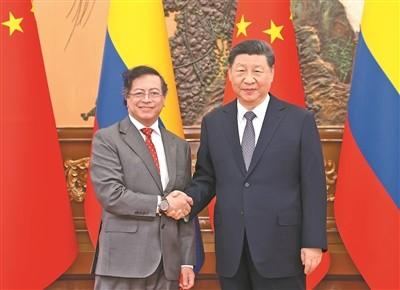 習(xí)近平會見哥倫比亞總統(tǒng)佩特羅